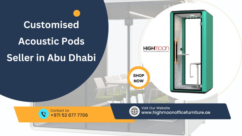 Customised Acoustic Pods Seller in Abu Dhabi