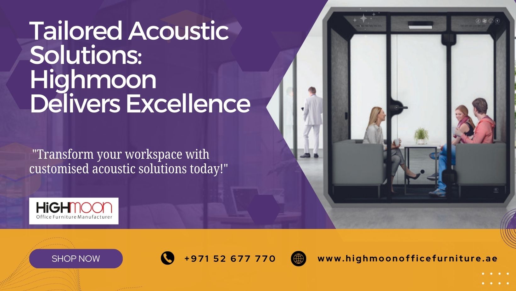 Customised Acoustic Solutions in Sharjah