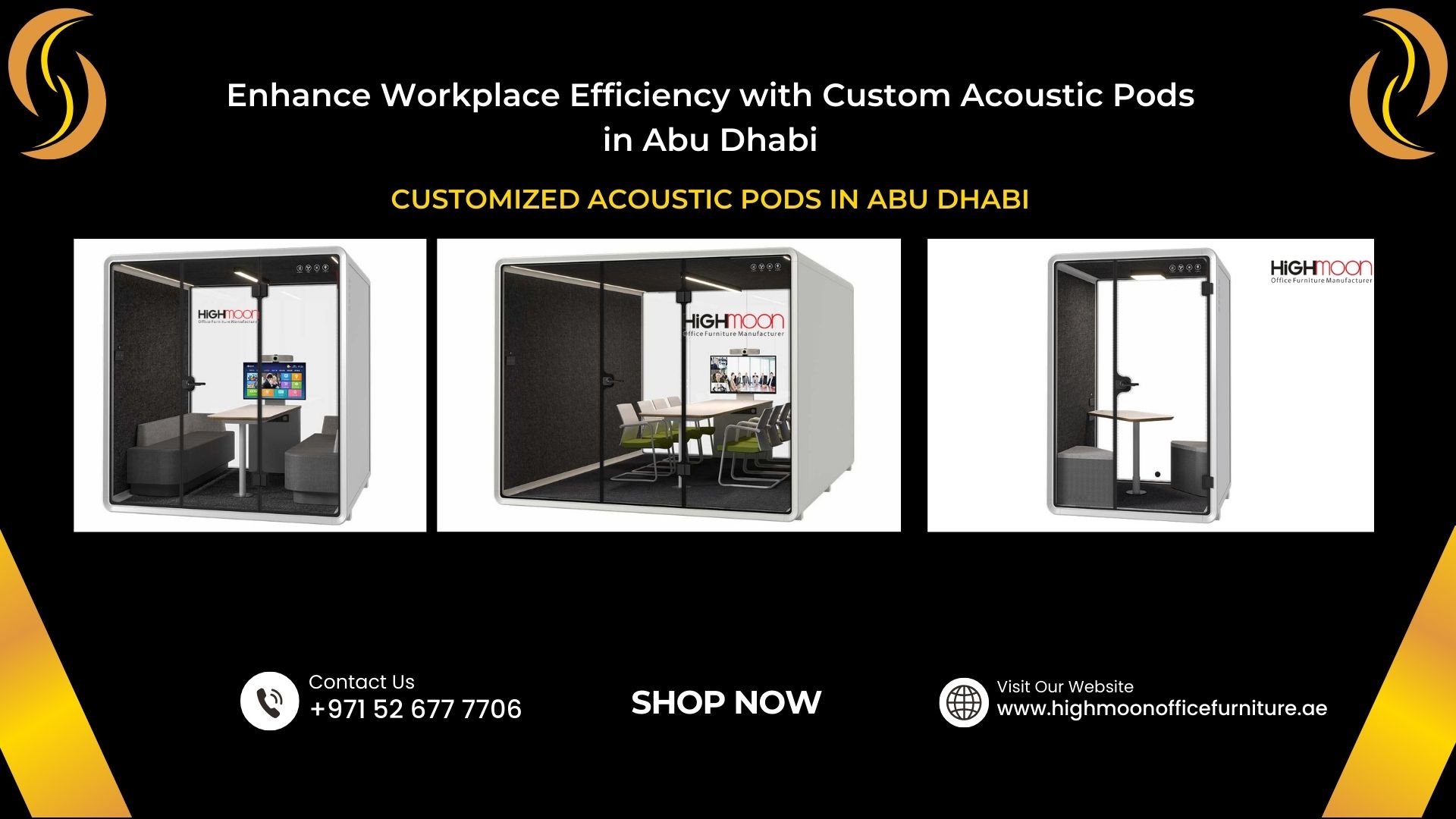 Customized Acoustic Pods in Abu Dhabi