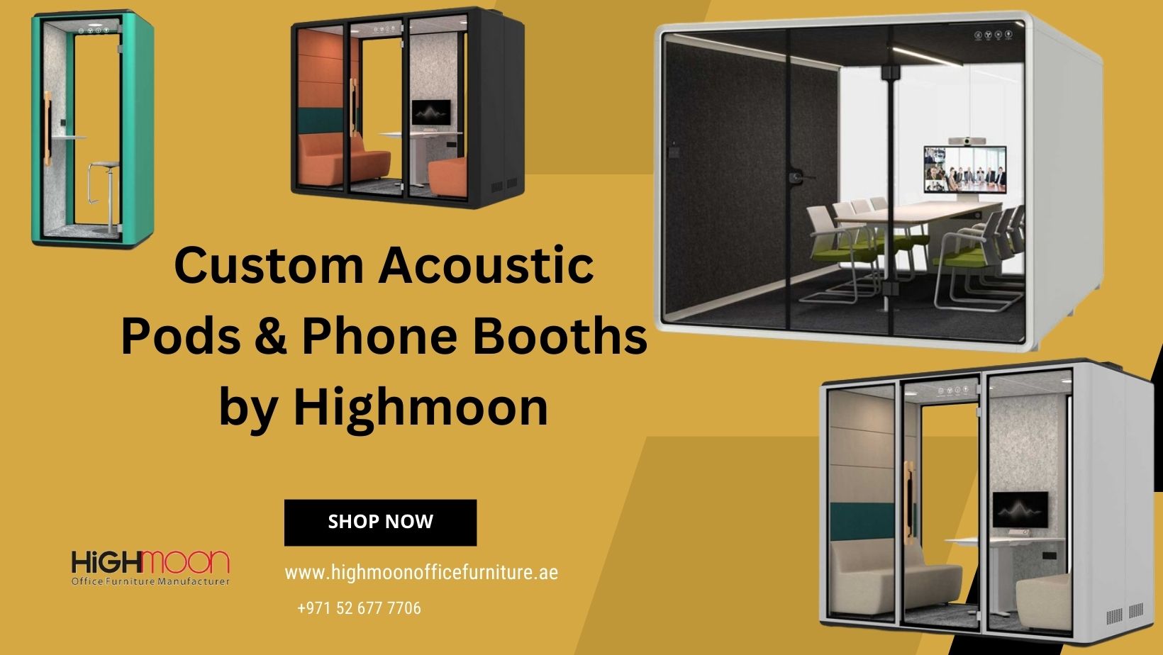 Customized Acoustic Pods in UAE