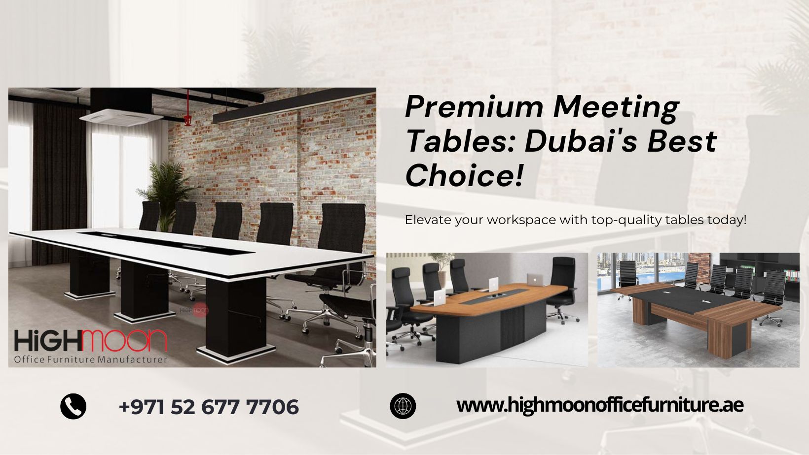 Best Quality Meeting Table in Dubai