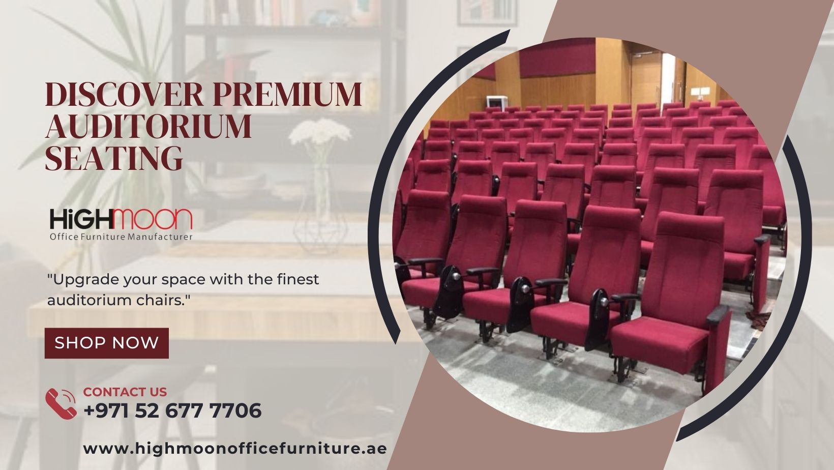 Auditorium Chairs in Ajman