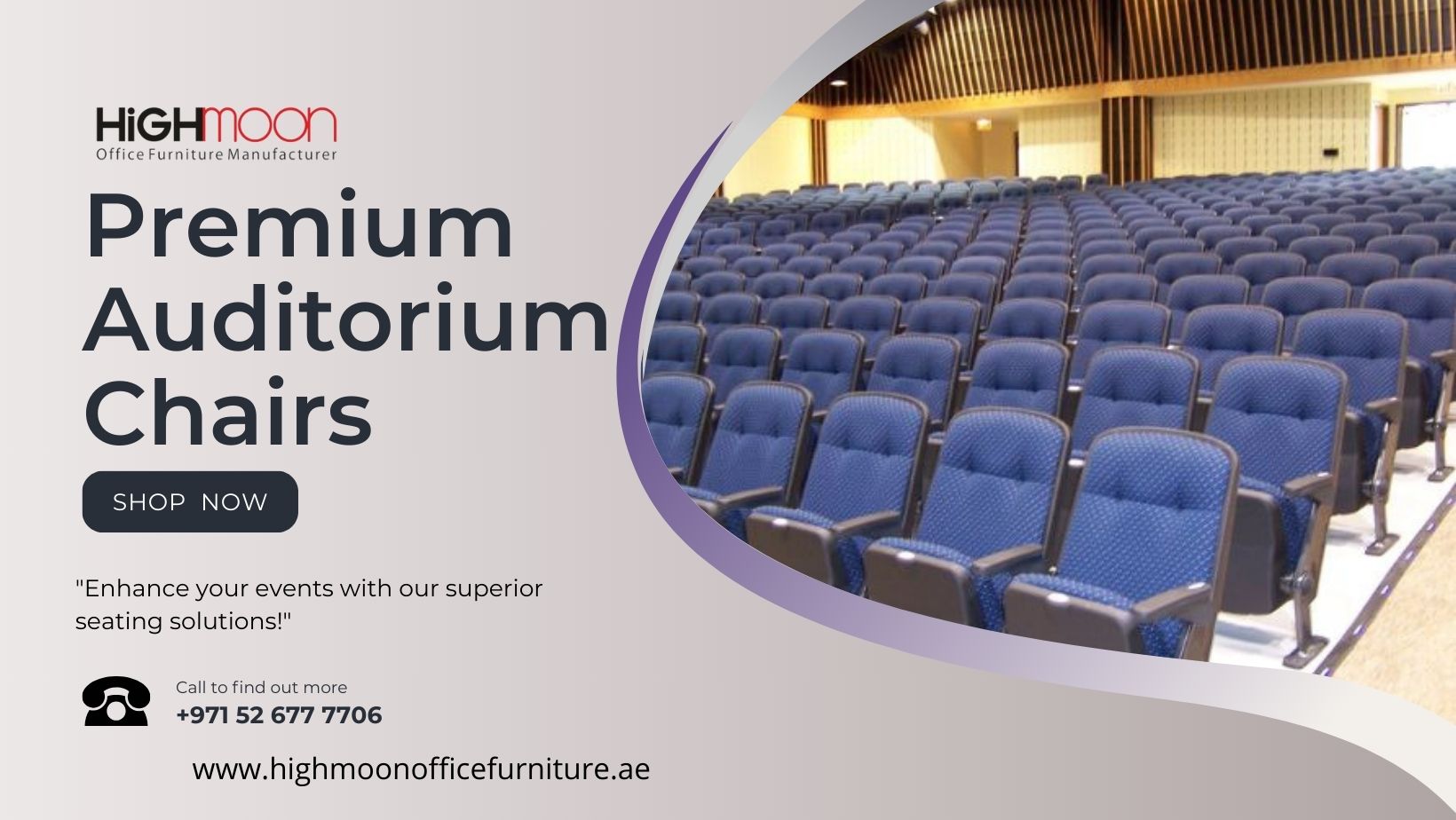 Online Auditorium Chairs in Al Ain
