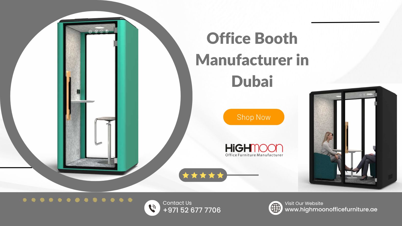 Office Booth Manufacturer in Dubai