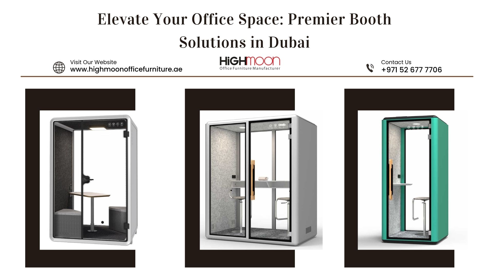 Office Booth Seller in Dubai