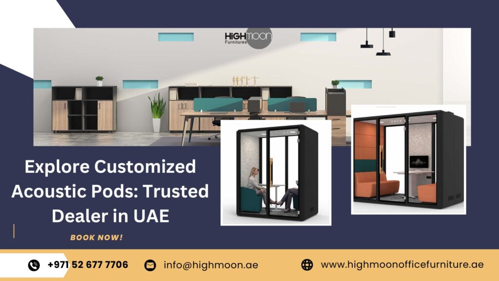 Customised Acoustic Pods Dealer in UAE