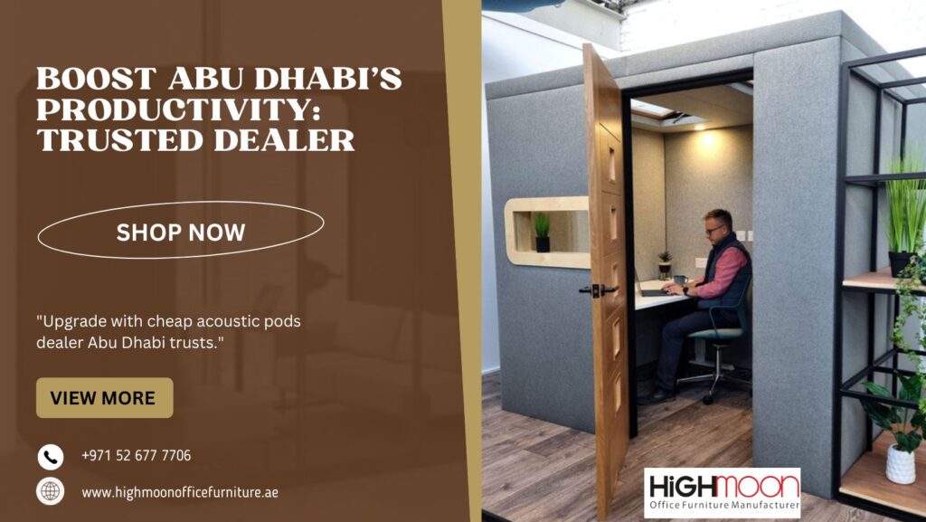 cheap acoustic pods dealer Abu Dhabi