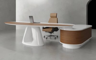 Flyn L Shaped CEO Executive Desk
