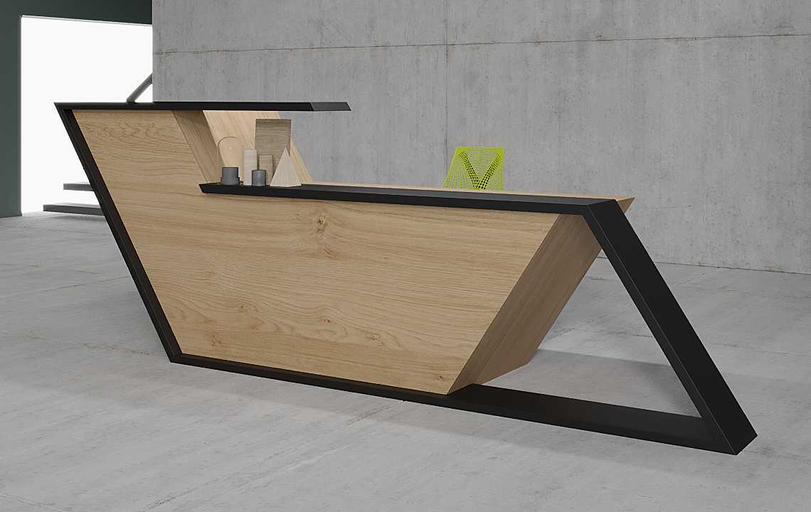 Dora Straight Reception Desk