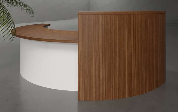 Anka Curved Reception Desk