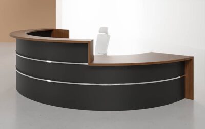 Lira Curved Reception Desk