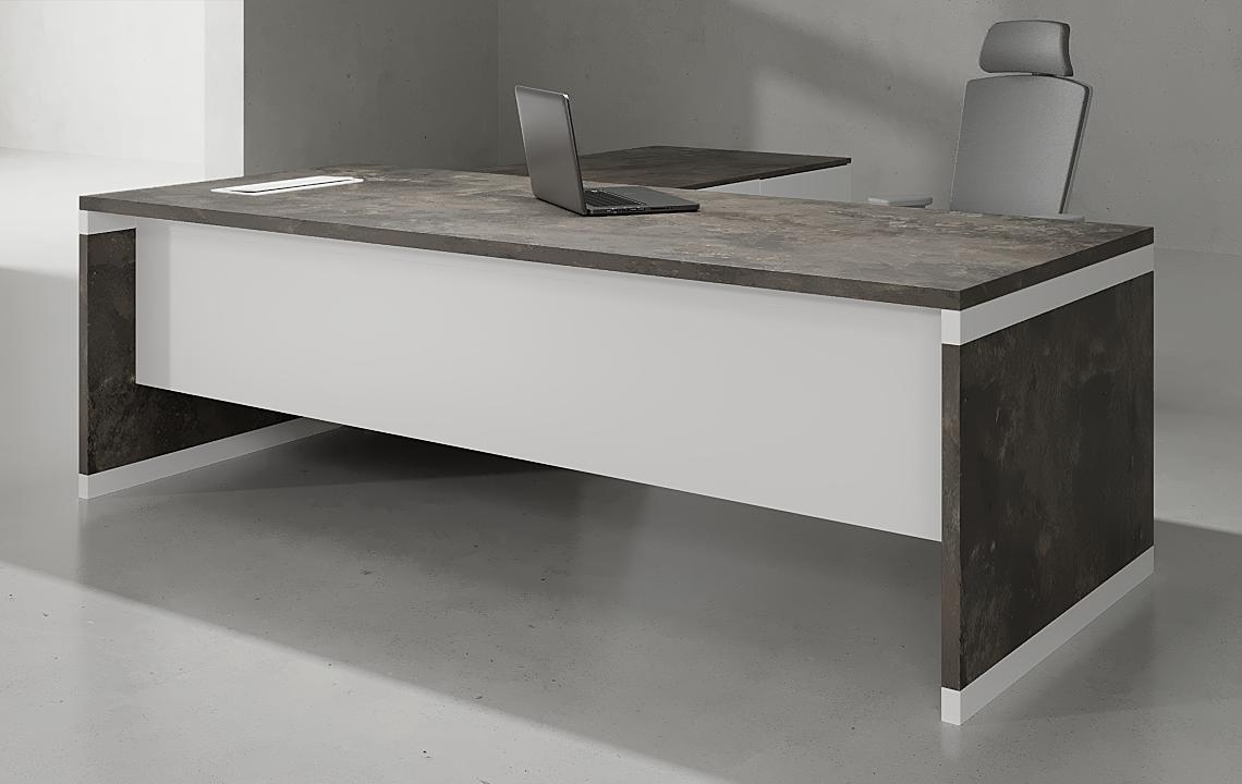 Vizo L Shaped Executive Desk