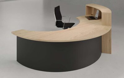 Anka Curved Reception Desk