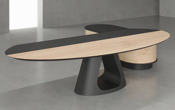 Flyn L Shaped CEO Executive Desk