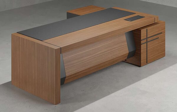 Zeni L Shaped CEO Executive Desk