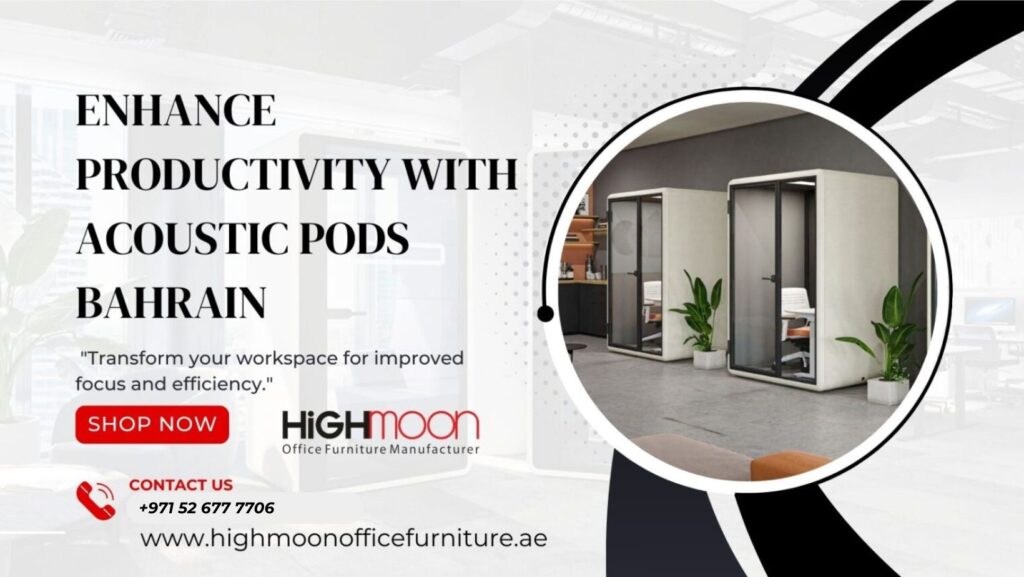 Acoustic Pods Bahrain