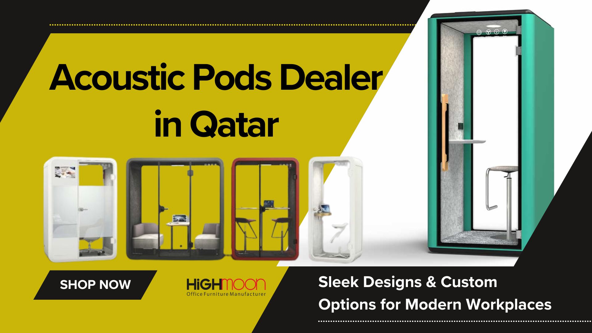 Acoustic Pods Dealer in Qatar