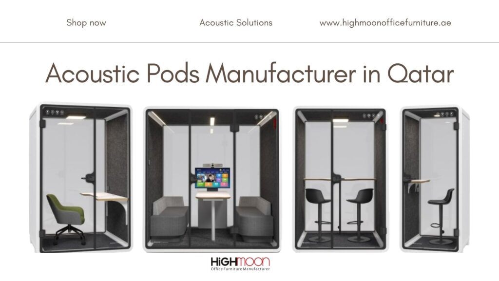 Acoustic Pods Manufacturer in Qatar