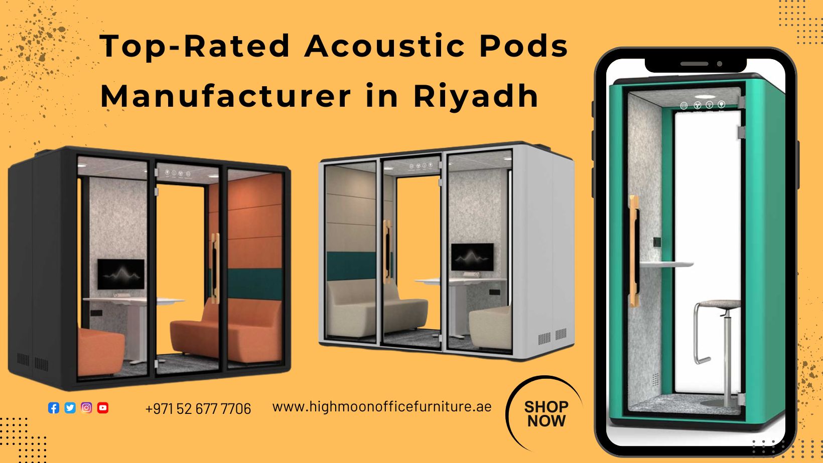 Acoustic Pods Manufacturer in Riyadh