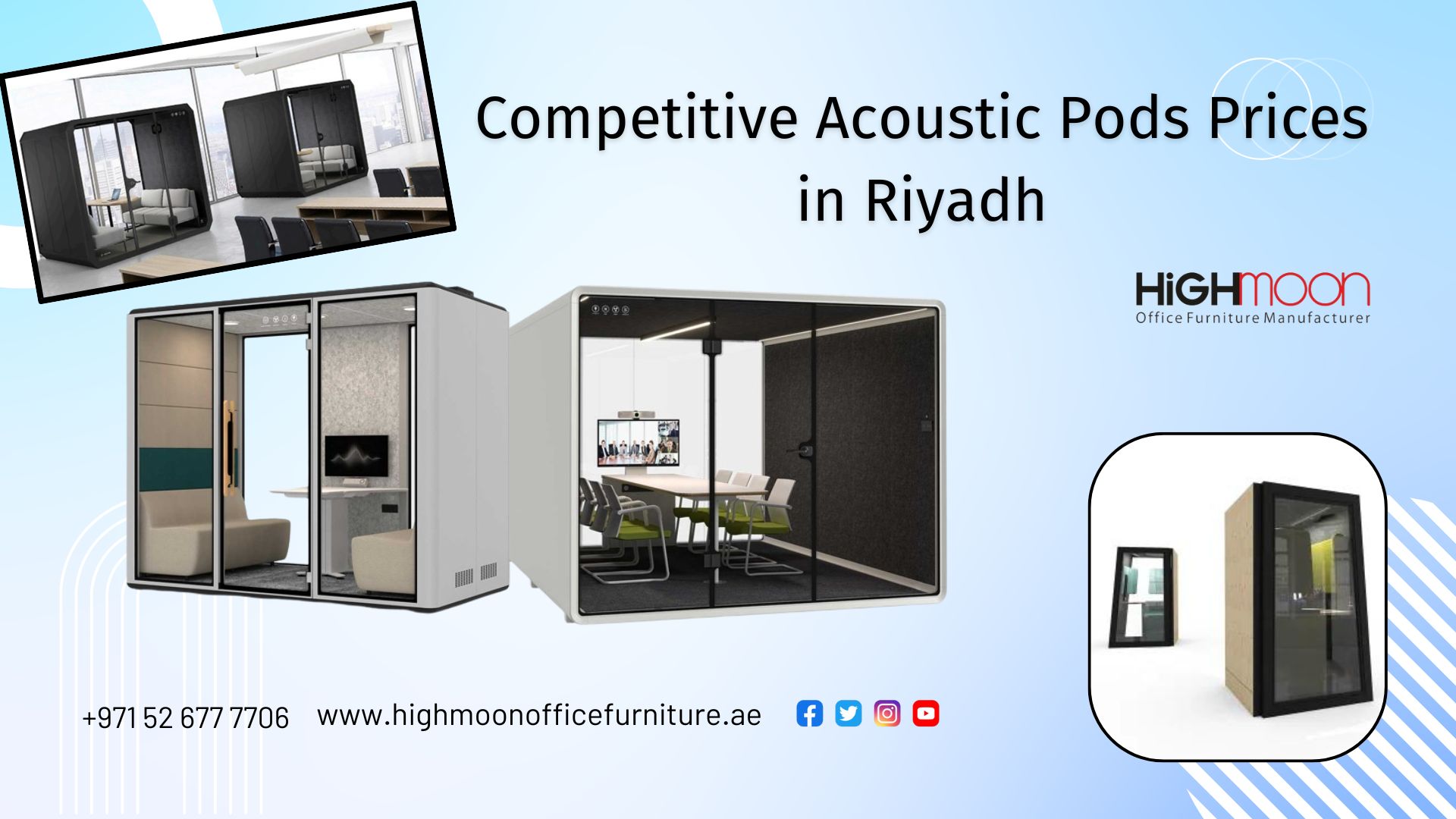 Acoustic Pods Price in Riyadh