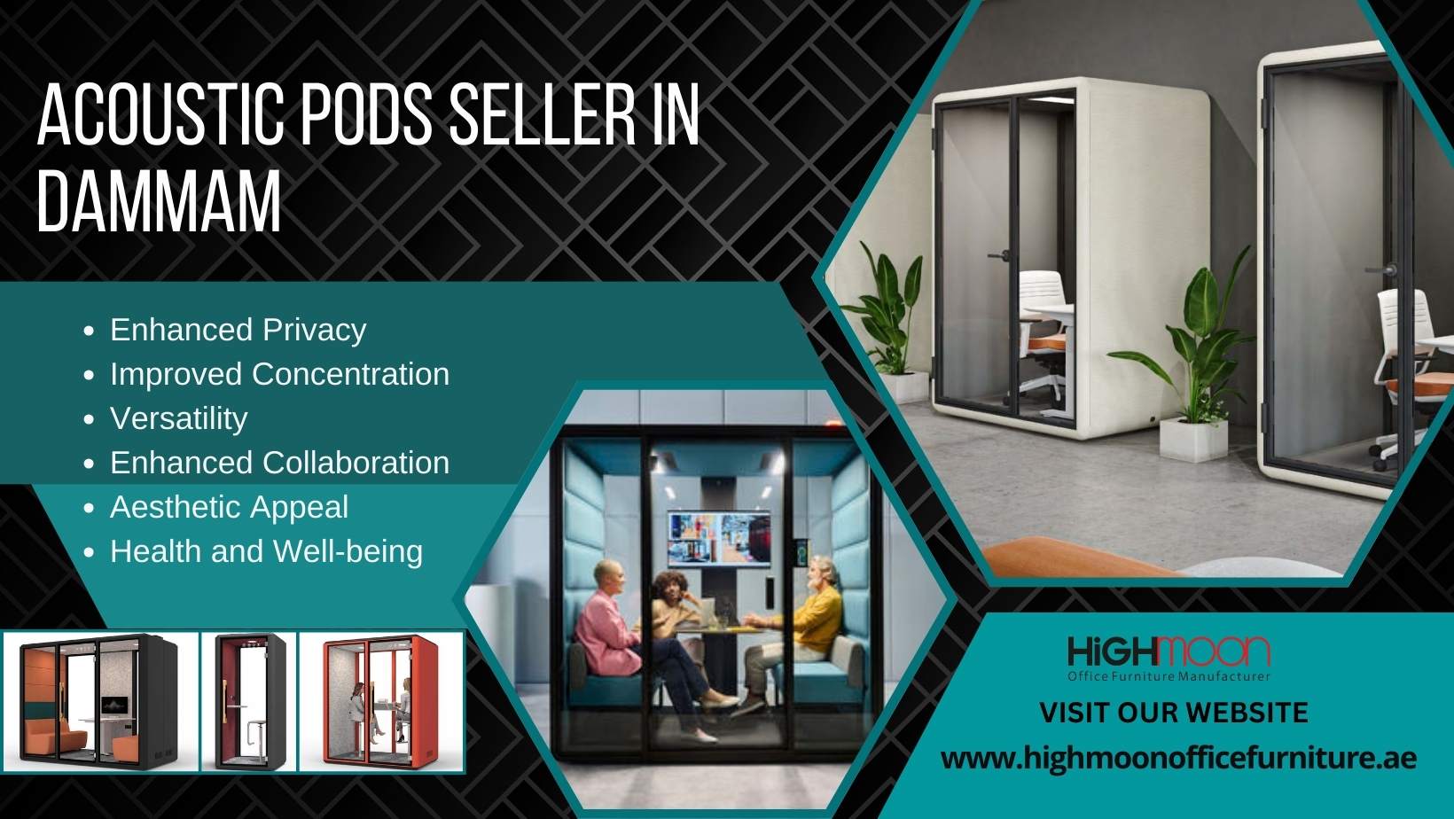 Acoustic Pods Seller in Dammam