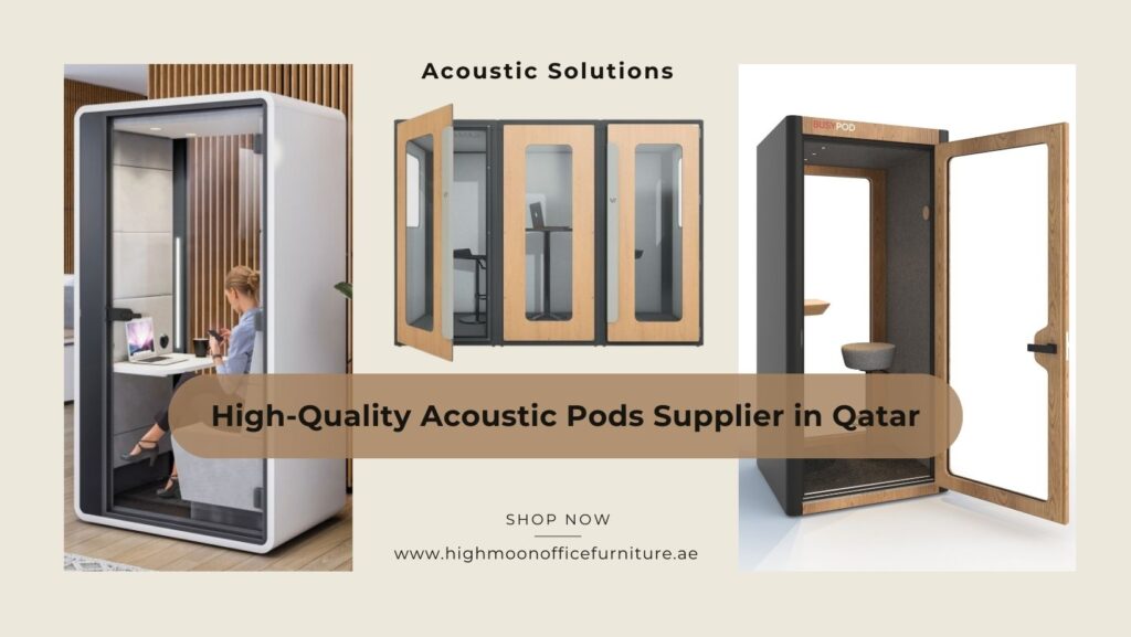 Acoustic Pods Supplier in Qatar