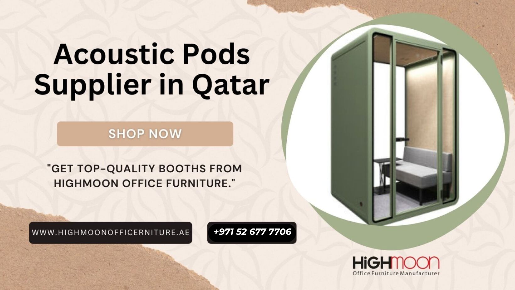 Acoustic Pods Supplier in Qatar