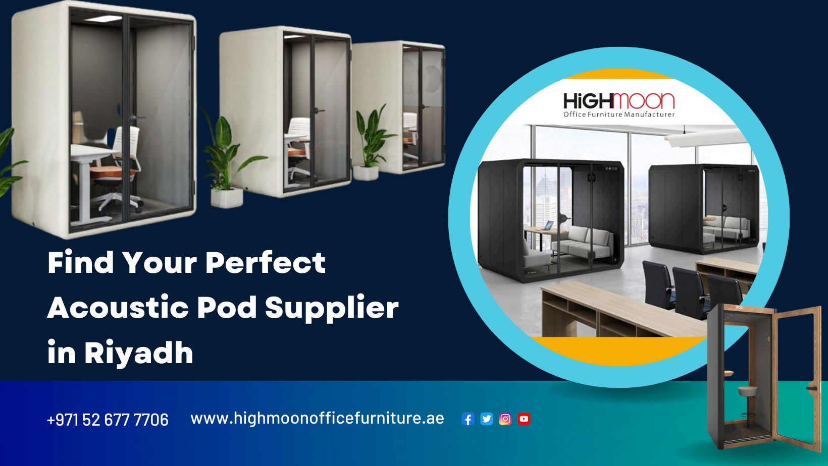 Acoustic Pods Supplier in Riyadh