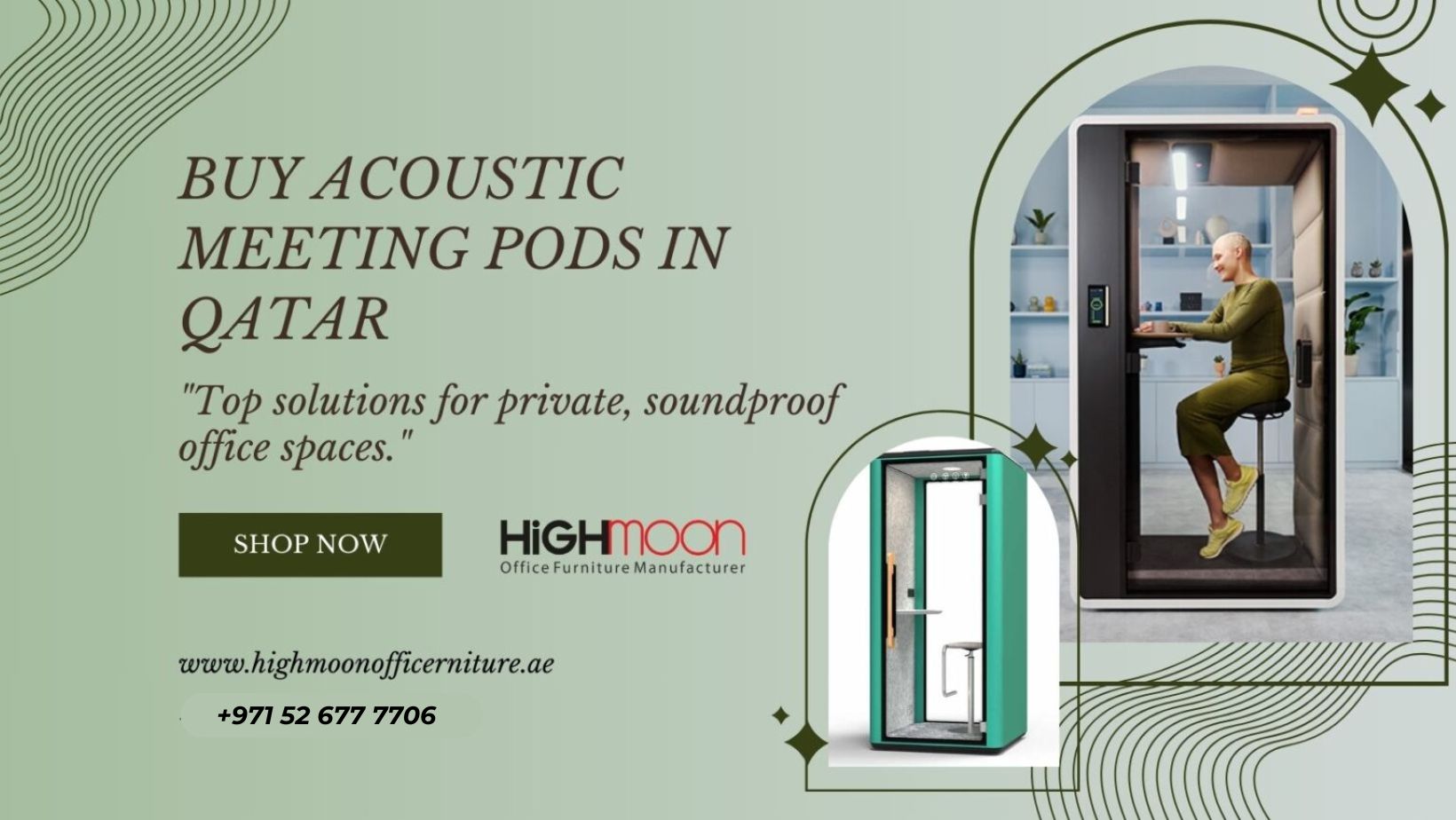 Buy Acoustic Meeting Pods in Qatar