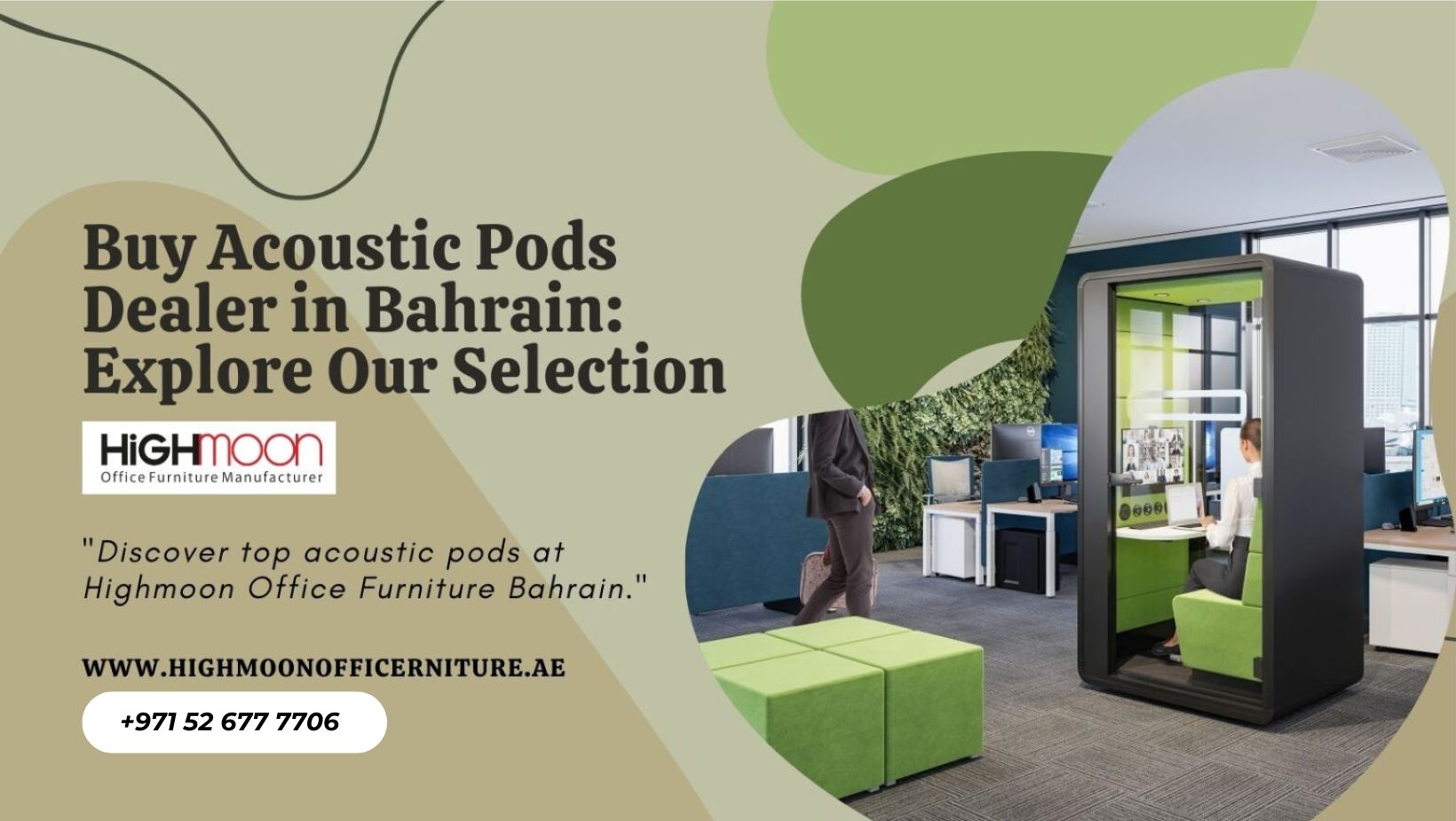 Buy Acoustic Pods Dealer in Bahrain