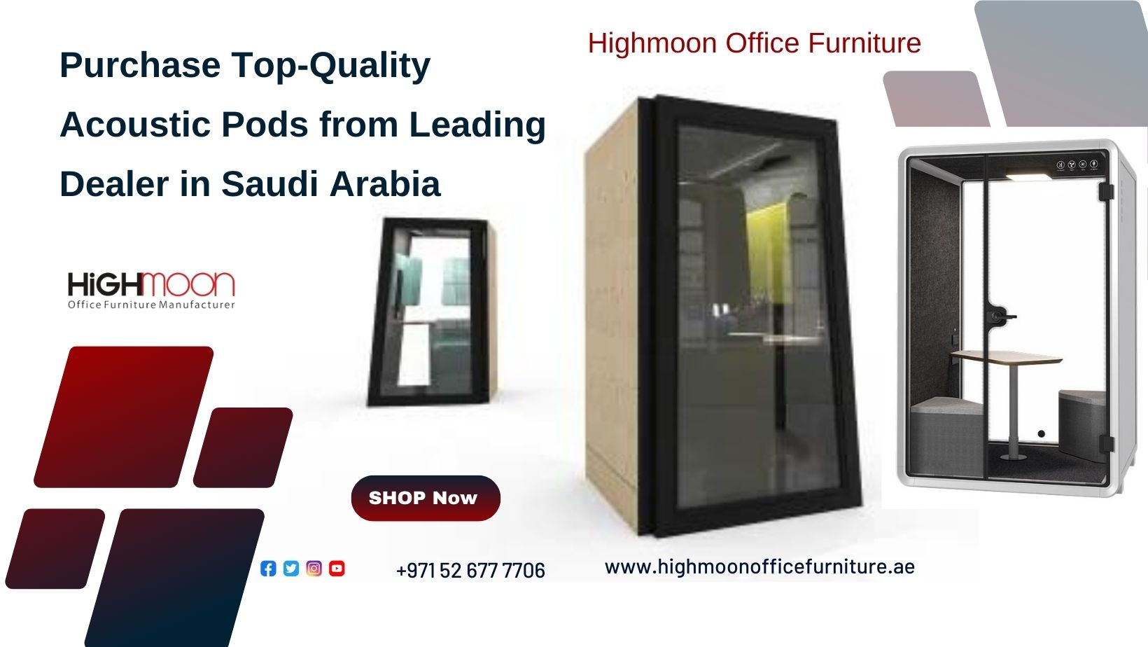 Buy Acoustic Pods Dealer in Saudi Arabia