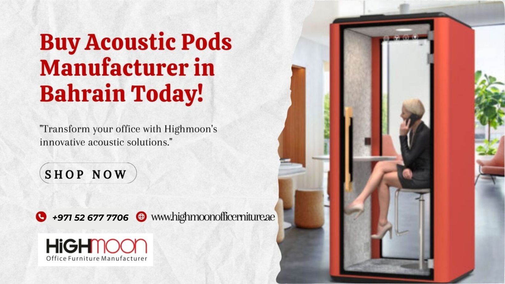 Buy Acoustic Pods Manufacturer in Bahrain