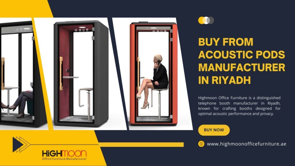 Buy Acoustic Pods Manufacturer in Riyadh