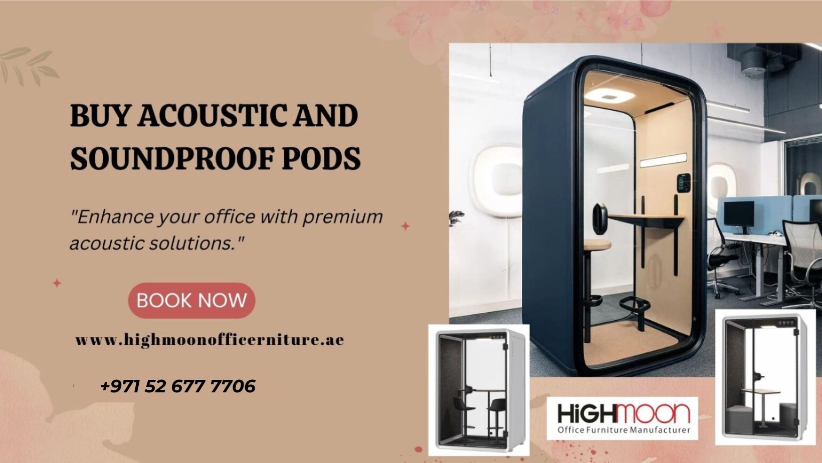 Buy Acoustic and Soundproof Pods and Booths