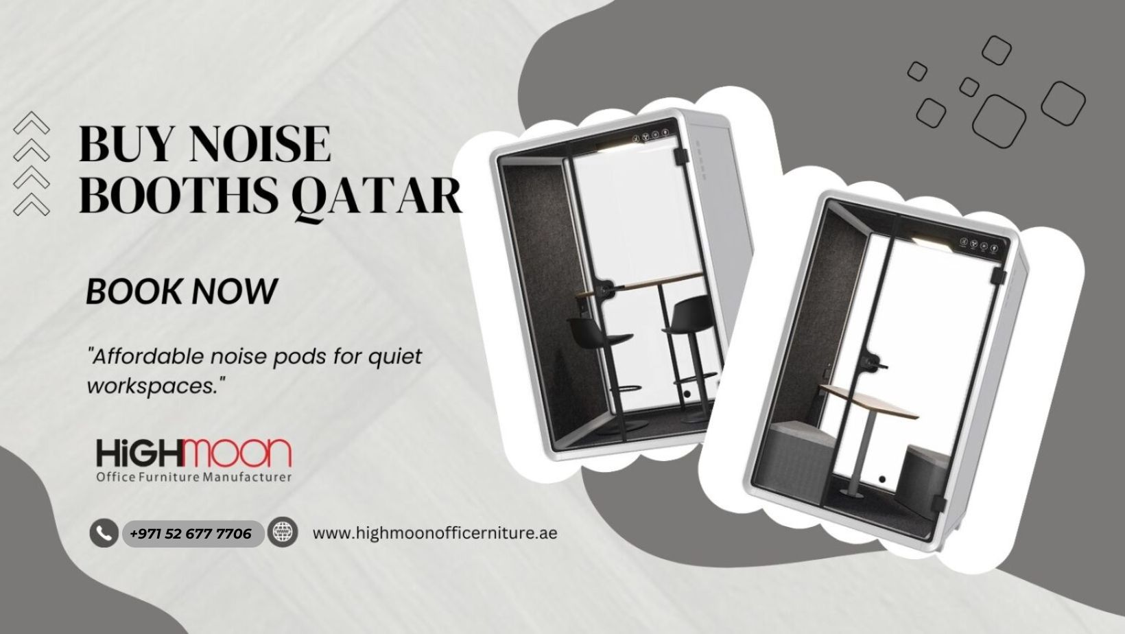 Buy Noise Booth & Pods Price in Qatar