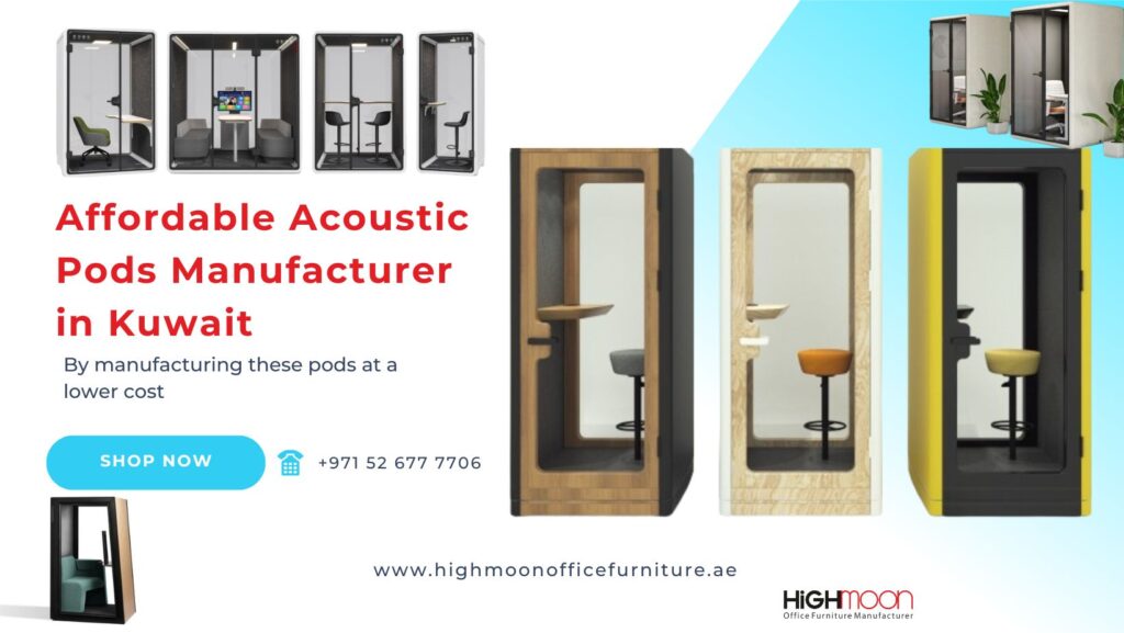 Cheap Acoustic Pods Manufacturer in Kuwait