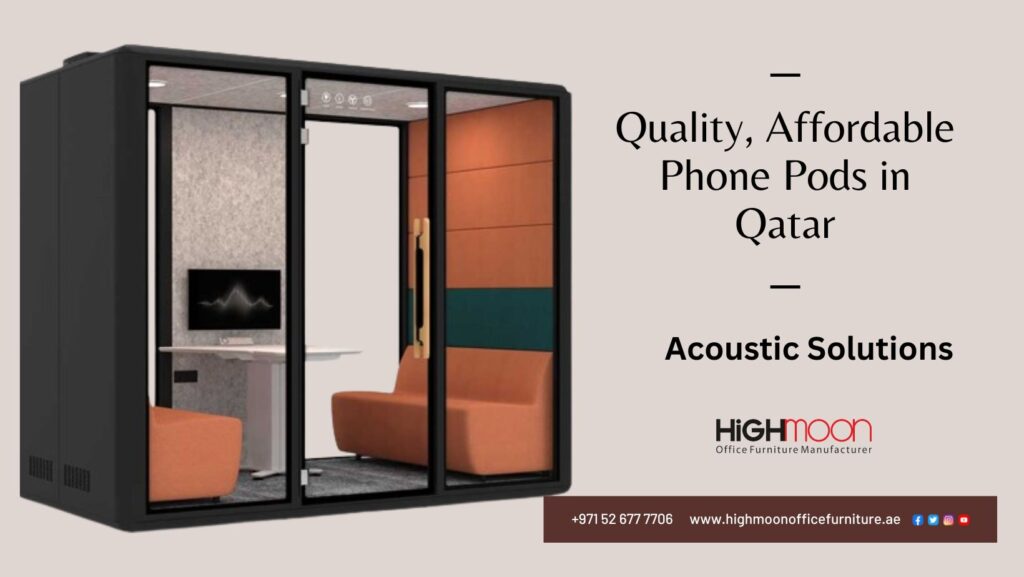 Cheap Acoustic Pods Supplier in Qatar