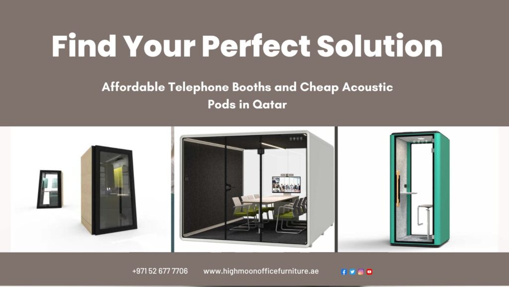 Cheap Acoustic Pods in Qatar