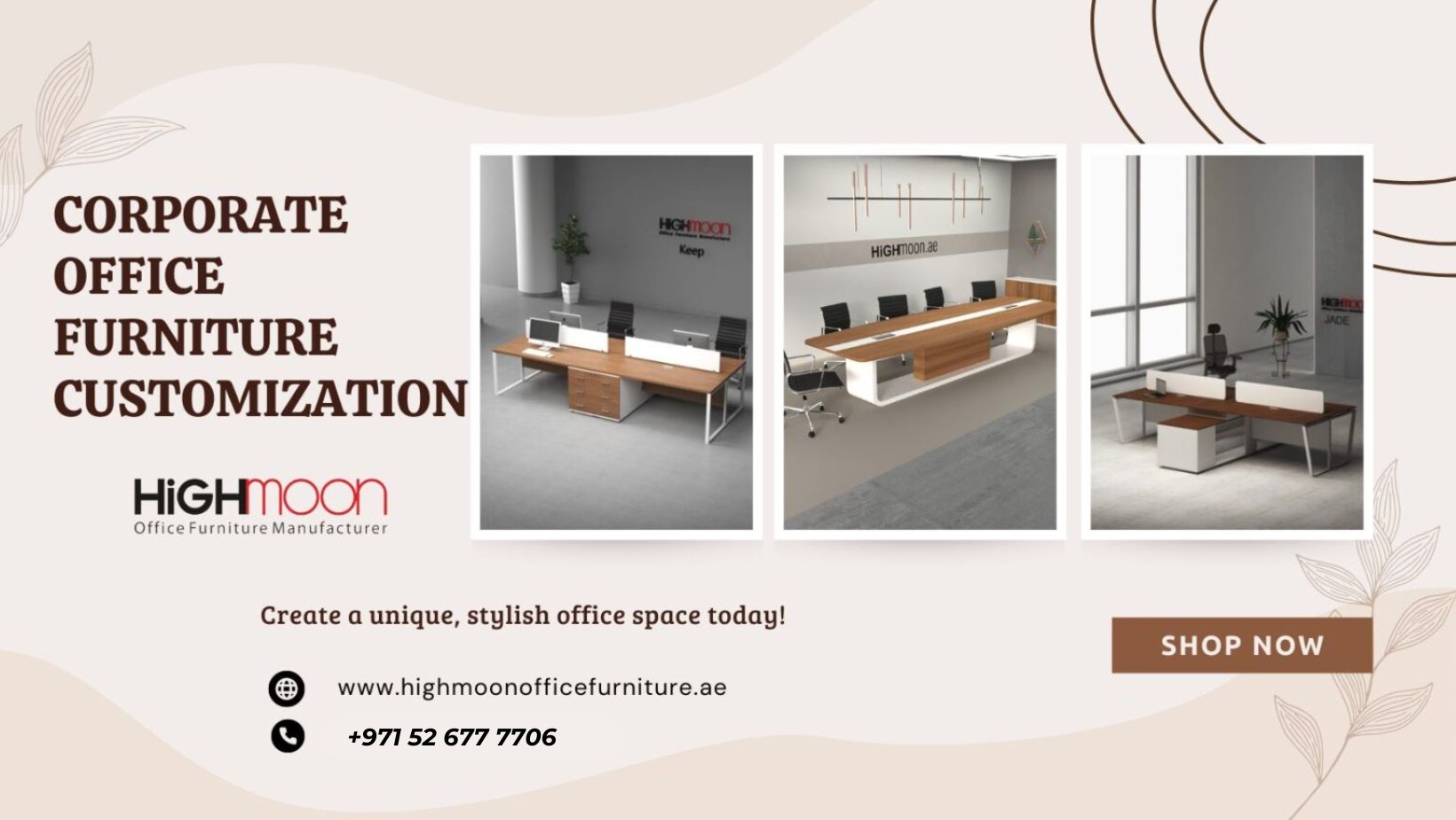 Corporate Office Furniture Customization