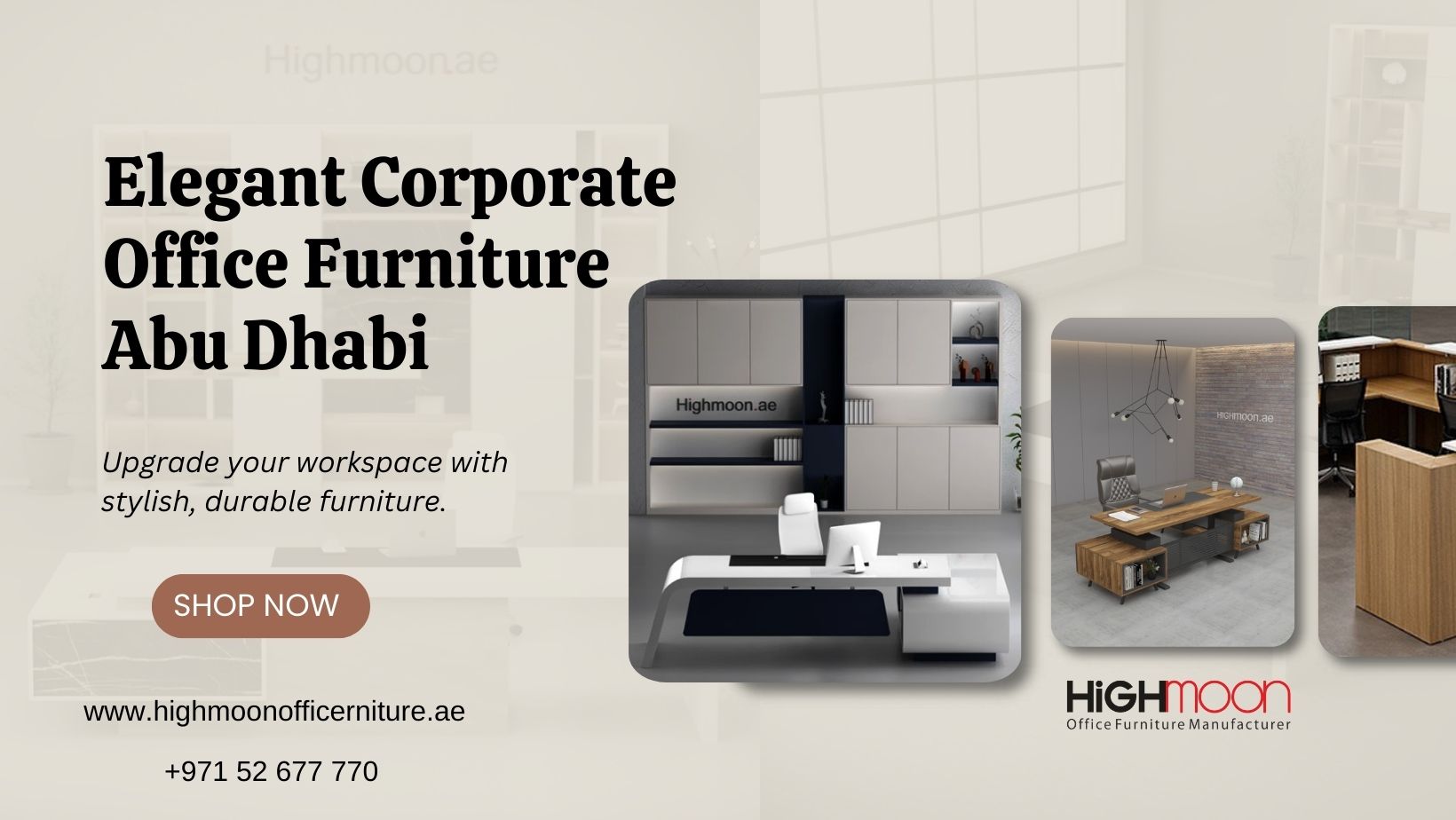 Corporate Office Furniture in Abu Dhabi