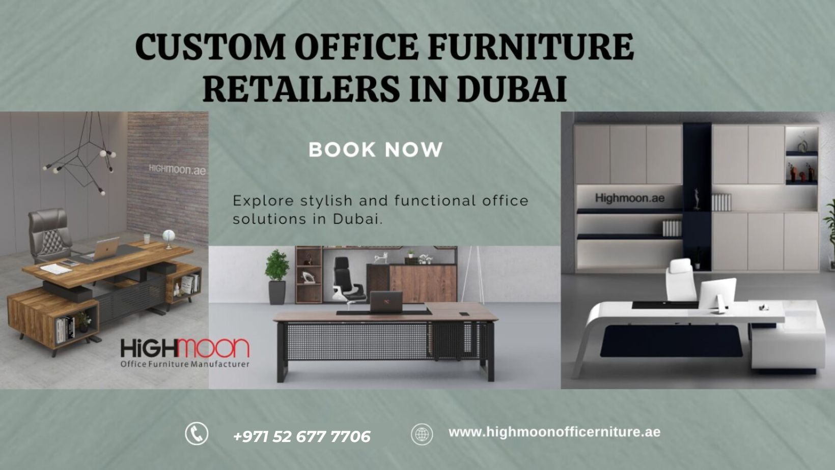 Custom Office Furniture Retailers in Dubai