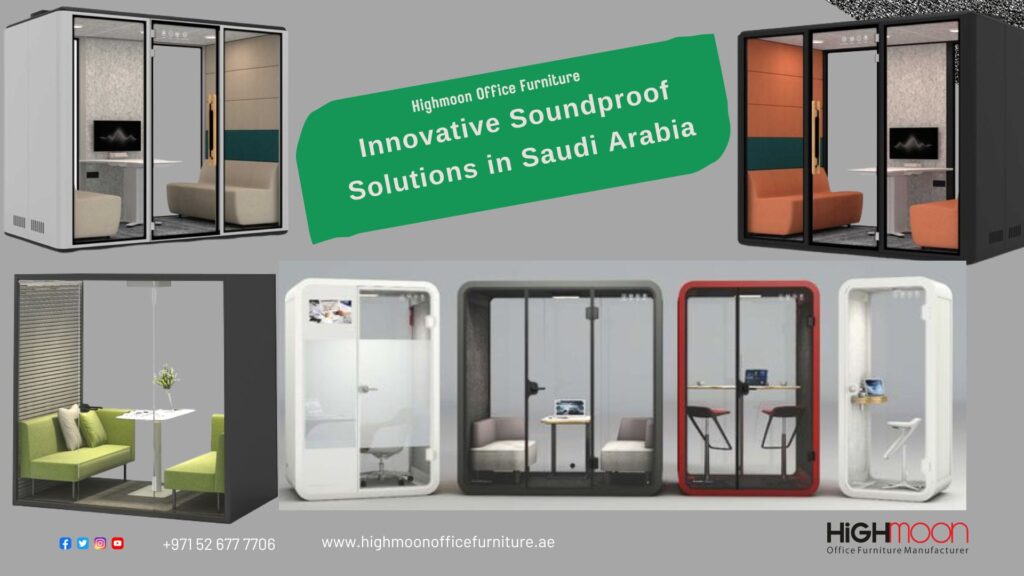 Customised Acoustic Pods Seller in Saudi Arabia