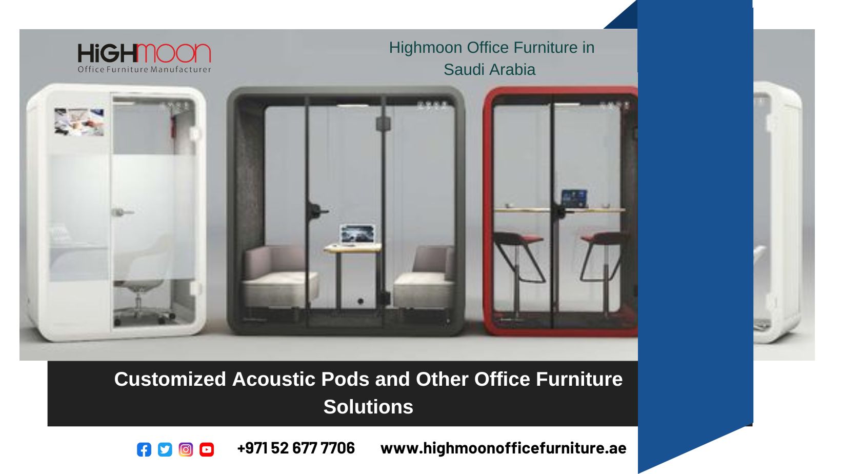 Customised Acoustic Pods in Saudi Arabia