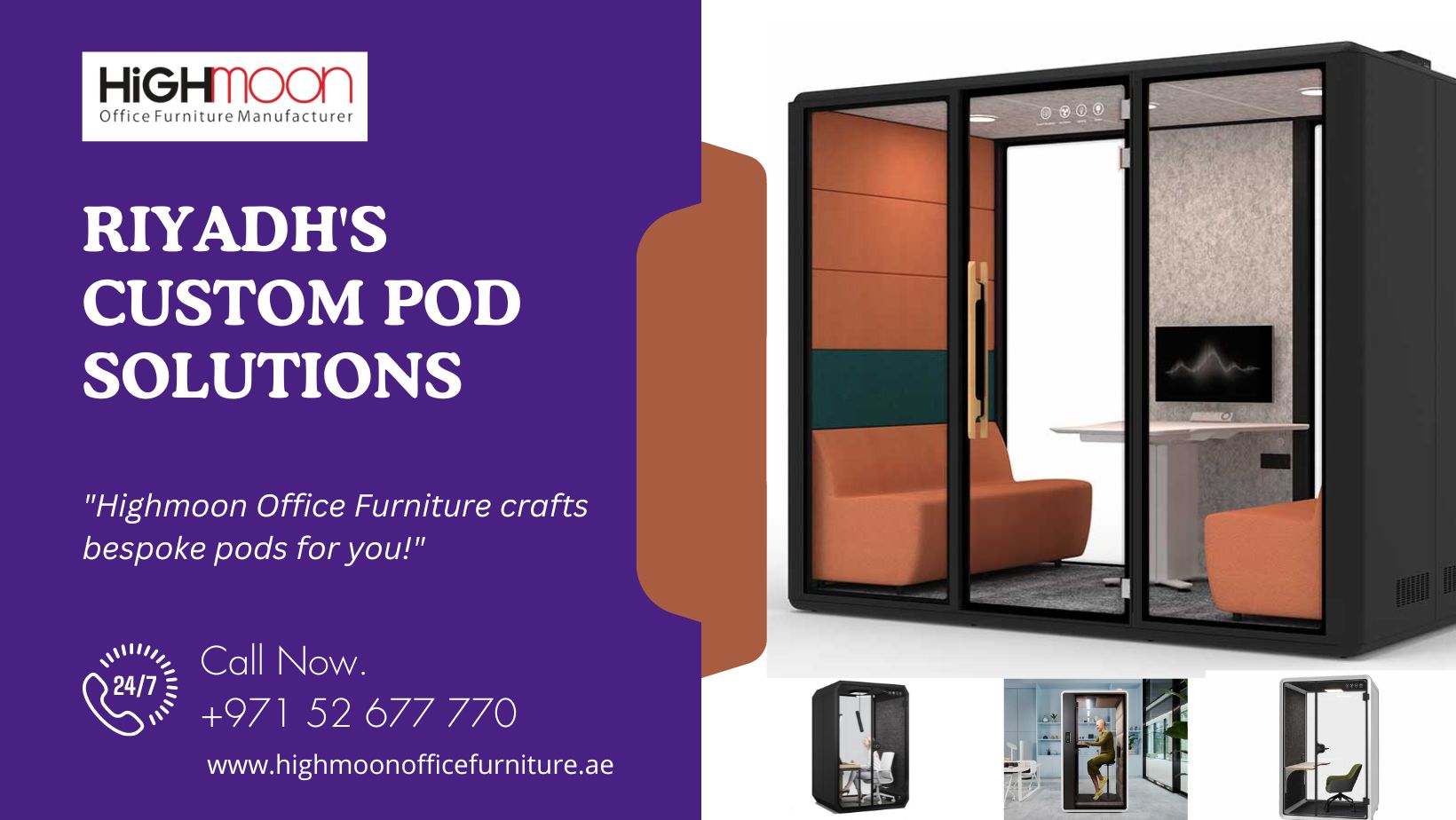 Customised Pod Manufacturer in Riyadh