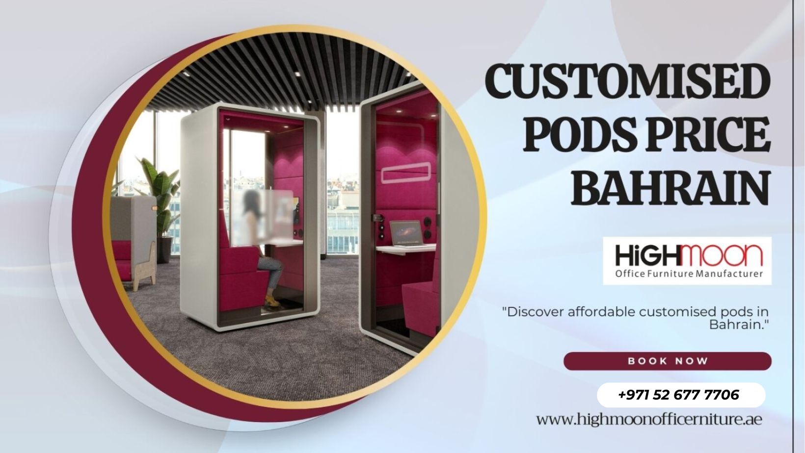 Customised pods price in Bahrain