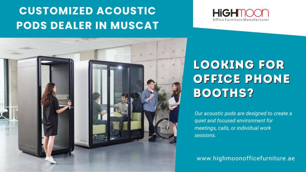 Customized Acoustic Pods Dealer in Muscat