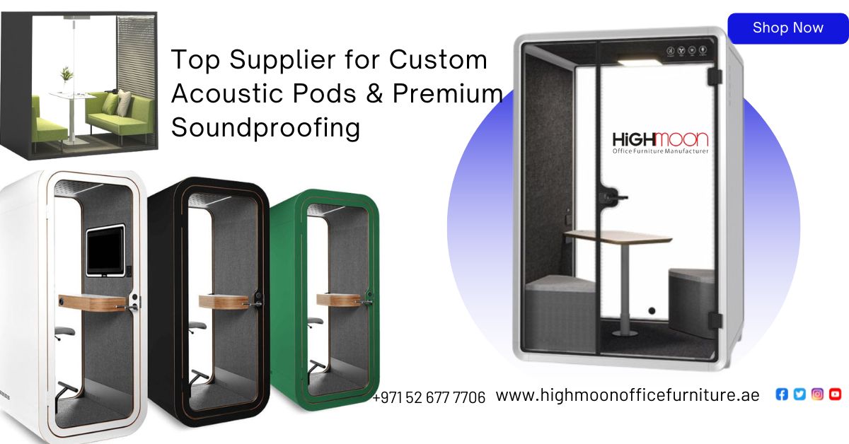 Customized Acoustic Pods Supplier in Dammam