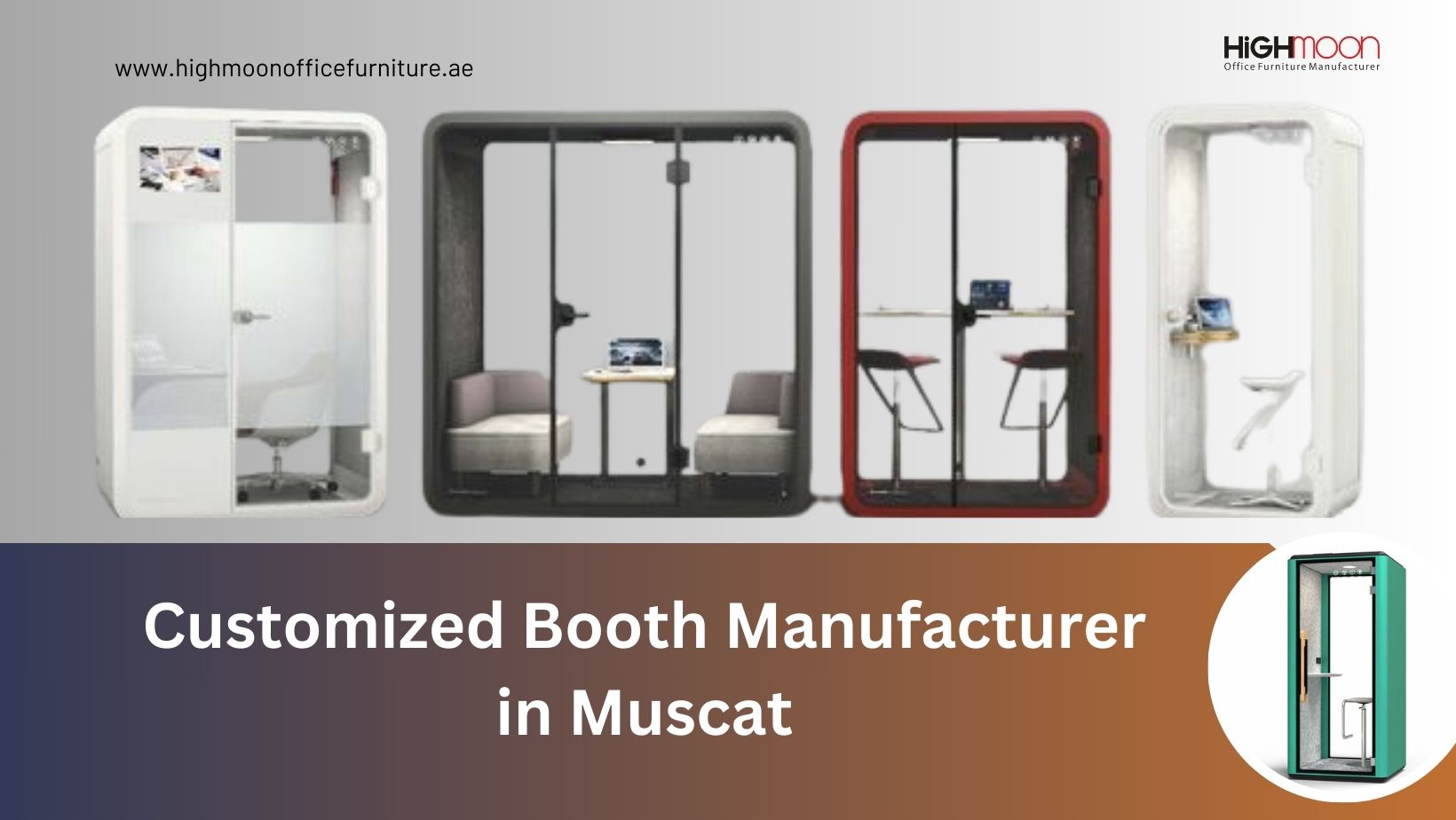 Customized Booth Manufacturer in Muscat