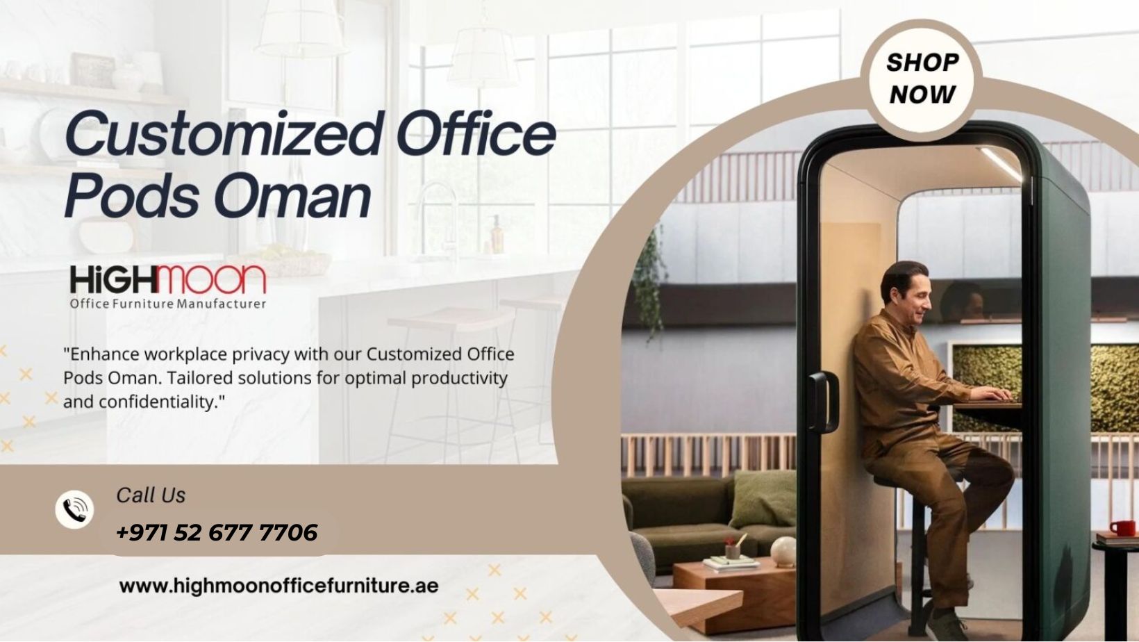 Customized Office Pods Oman