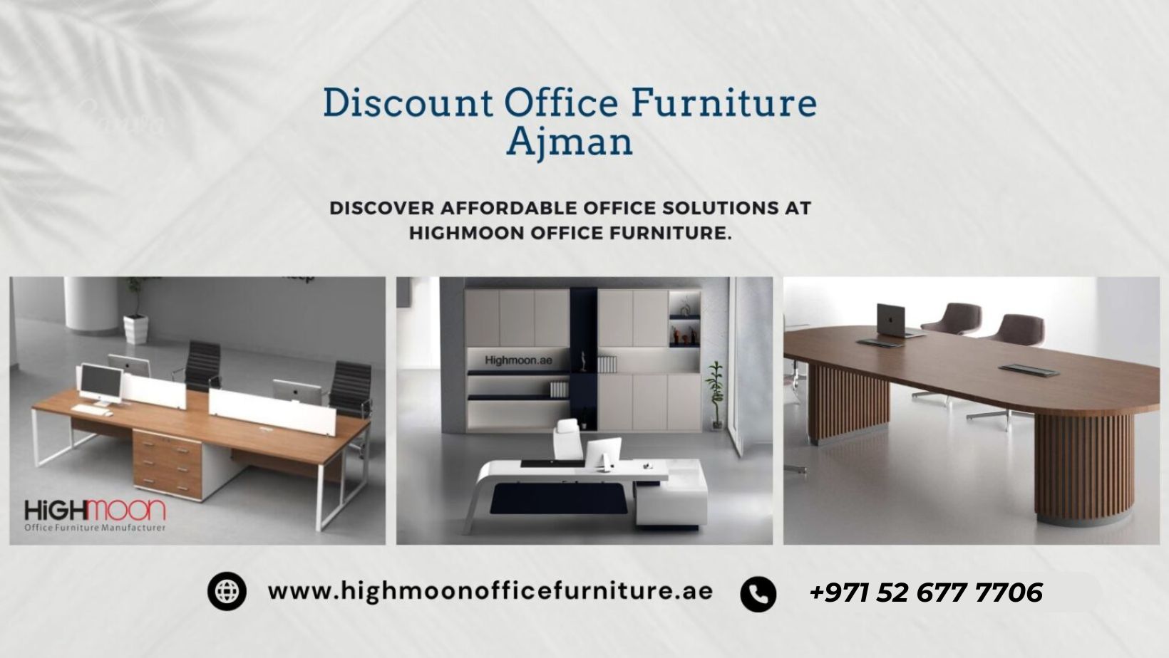 Discount Office Furniture Ajman